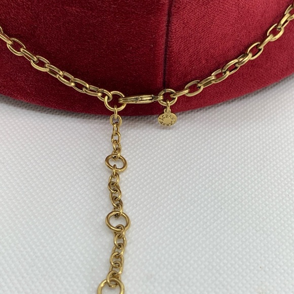 J. Crew Grey Blue Green Statement Necklace - Picture 6 of 6